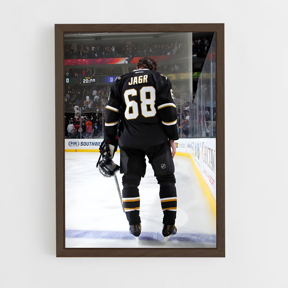 Poster Jagr en Action – affiche Hockey sur glace (vue 5)